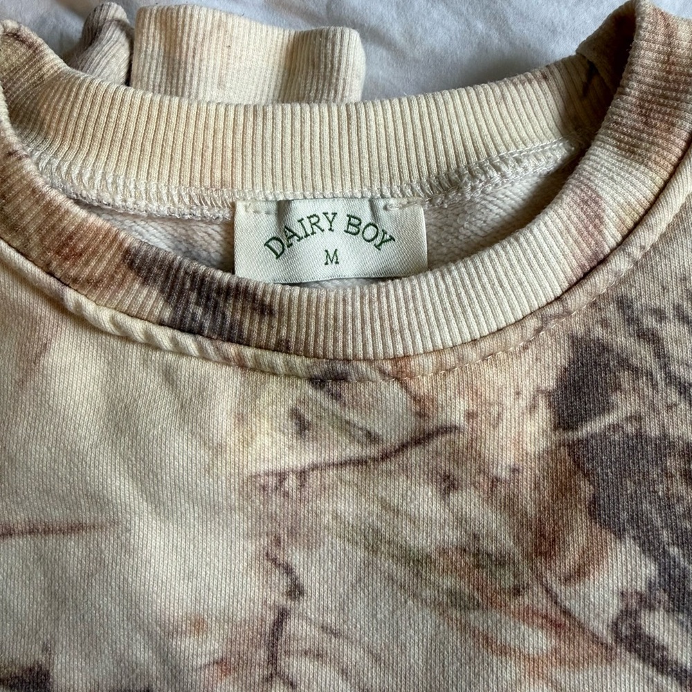 Dairy Boy Butterfly Camo Crewneck - Picture 3 of 3